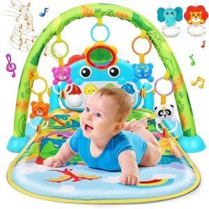 Play Mats Tummy Time Mat Toys Musical Activity for Baby Toys 0-12 Months